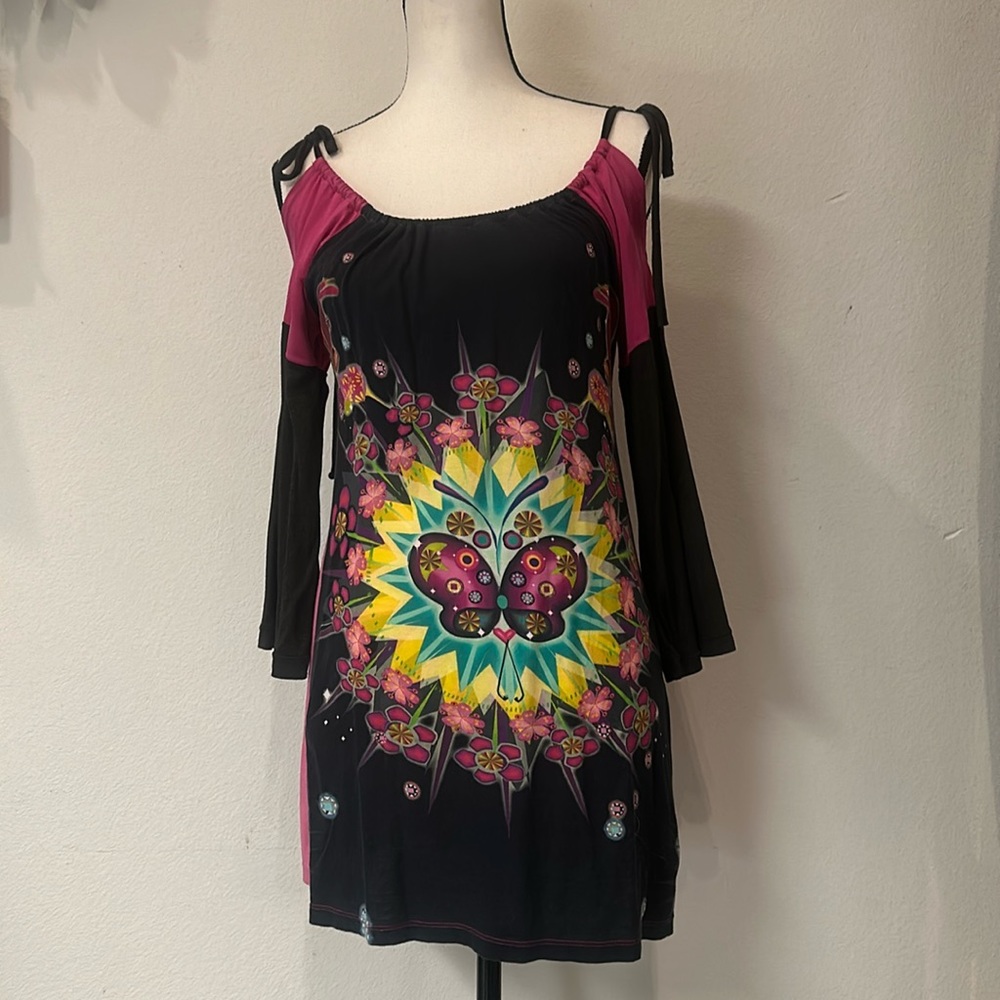 Cold shoulder Custo Barcelona dress